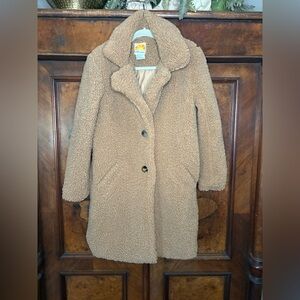 EUC C&C California- Faux Sherpa Jacket. Size M